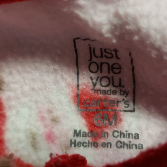 3 pairs of Fleece size 6 month pajamas - Picture 3 of 8